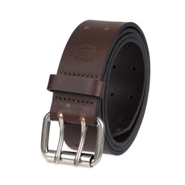 Dickies Men's 1 3/8 in. Genuine Leather Belt (Standard & Big and Tall Sizes),Brown,34