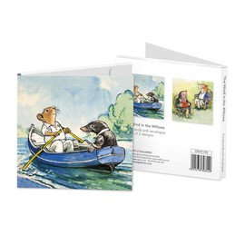 Museums & Galleries Wind in the Willows Pack of 8 Art Greeting Cards with White Envelopes (12.3 x 12.3 Cm)