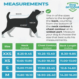 dog armour PRO Protective Dog Harness Vest for Dogs – Shield Your Pet from Raptor and Animal Attacks – Adjustable, Choke Free, Waterproof, Reflective (Small, Blue)