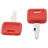 10pcs H800 Ignition Key Kit, Red Key Replacement Car Assesssories
