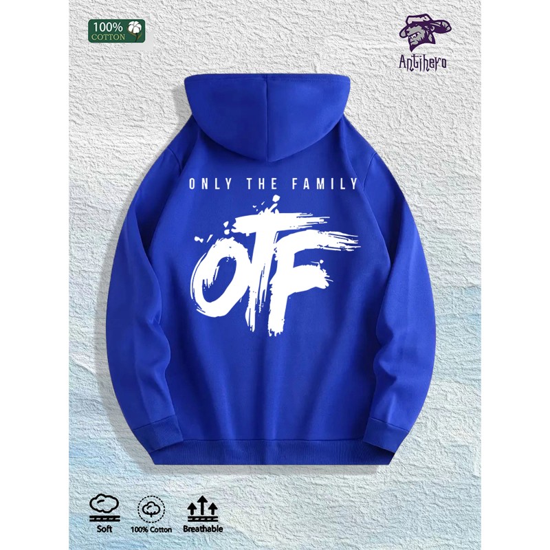 ONLY the FAMILY (OTF) Graphic Hoodie 100% Cotton US Warehouse