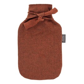 Fashy Hot Water Bottle 2.0 L with High-Quality Cover with Wool Content