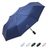 Eastrise Windproof Travel Umbrella with 8 Sturdy Ribs and Black