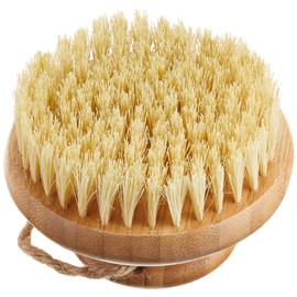 CROLL & DENECKE Massage Handbürste aus Bambus mit Kokosborsten, 1 Stück