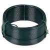 Filo di fissaggio in metallo rivestito in PVC, verde 1,3