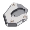 Motorcycle Kickstand Enlarged Plate Aluminium Alloy Replacement for Z650 Z900