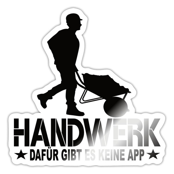 Spreadshirt Funny Craft Saying Sticker, Max. 10 x 10 cm,