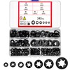 wugongshan 340 Pcs Internal Tooth Starlock Locking Washers, Push On