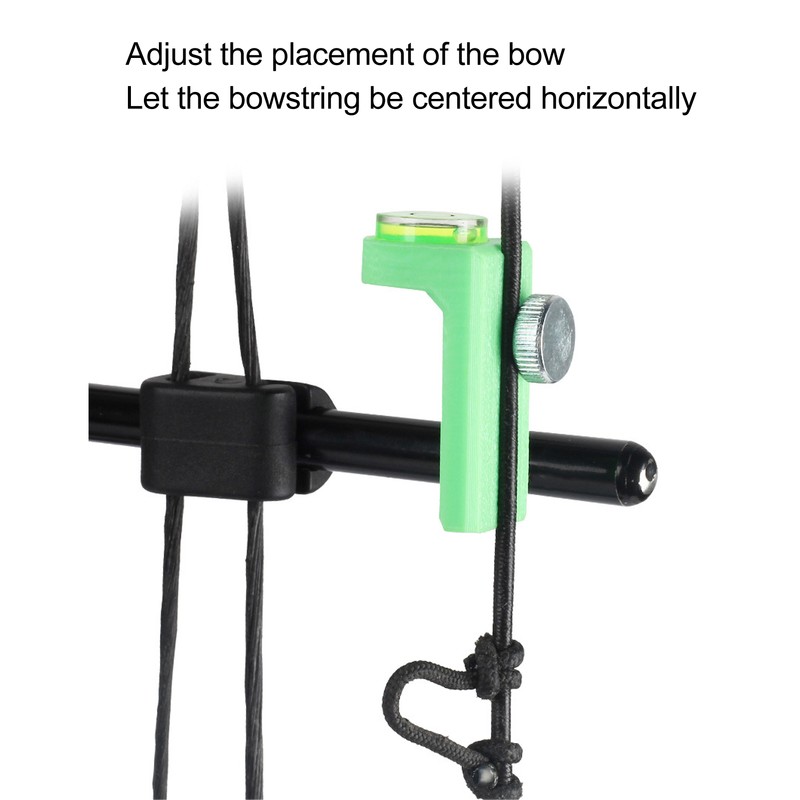 Compound Bow Tuning and Mounting String Level Combo Plastic Archery