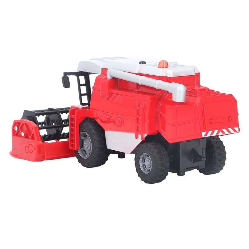 Combine Harvester Toy Realistic Sound Light Battery Powered Farm Vehicle