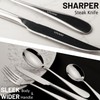 VIVANI 16 Piece Heavy Silverware Set for 4, Forged Stainless