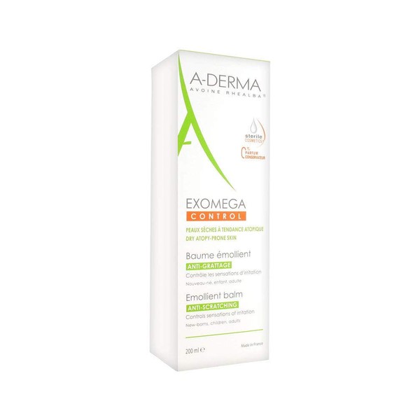 A-Derma Exomega Emollient Cream with Oat Milk & Omega 200ml