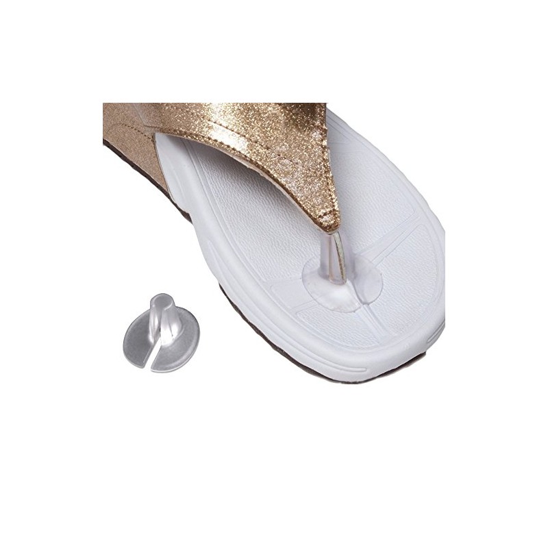 HugeStore 3 Pairs Silicone Thong Sandal Toe Protectors-Silipos Sandal Flip-Flop