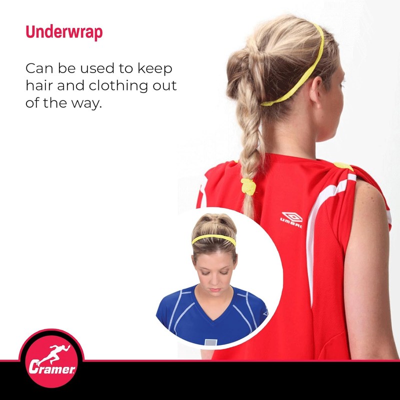 Cramer Tape Underwrap, Single Roll, Brite Yellow, Non-Latex Pre Wrap