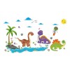DaraBaby Vinil Decorativo Infantil Animales Dinosaurios Bebé Niño