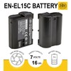 BM Premium 2 Pack of EN-EL15C High Capacity Batteries for