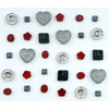65+ pcs (2.1oz=60g) of Focal Glass Bead Mix with Table-Cut