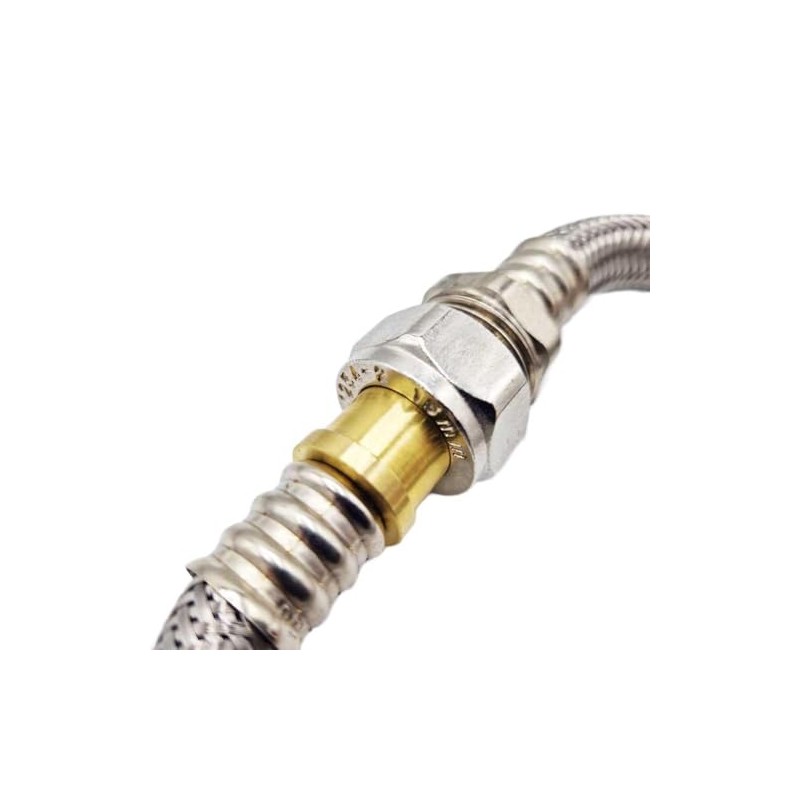 Flexible Pipe Hose Shank Adaptor 15mm x 15mm Shank x