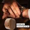 Mr.Okay Single Watch Travel Case -Premium Leather Watch Case With