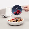 Zeal G300K Colander, Melamine, Provence Blue