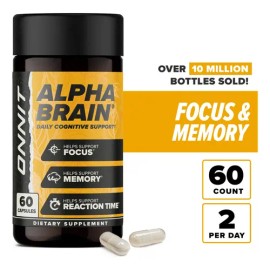 60cps Onnit Alpha Brain Suplemento Nootrópico Salud Cerebral                                                                                          