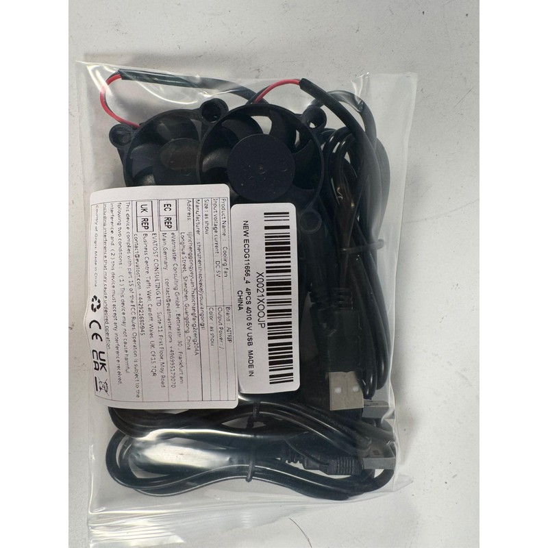 4-Pack 40 mm x 10 mm DC 5 V USB