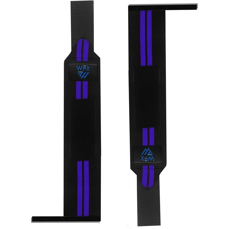 WFX Weight lifting Wrist Wraps Support Gym, Adjustable Pair Strong