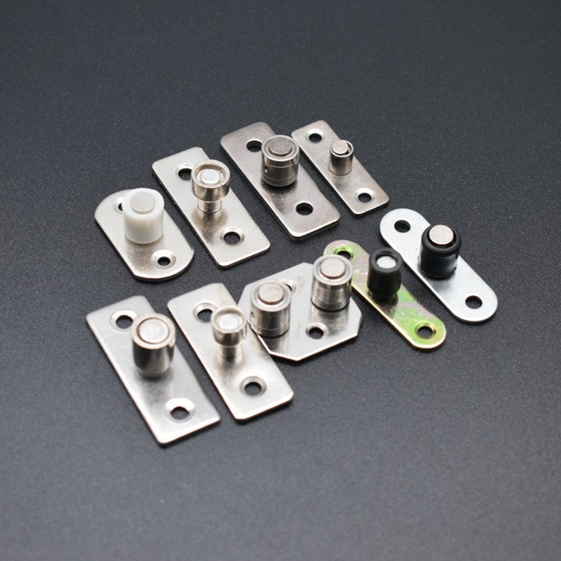 4 Piece Sliding Barn Door Nylon Guide Wheel, Floor Guide