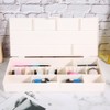 Rubber Bands Clip Storage Box Jewelry Earrings Organizer Hairdressing Tool