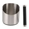 Stainless Steel Coffee Grounds Knock Box Coffee Knock Box with