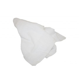 Atlas Economy White Cotton Salon, Gym, Spa, Hand Towels (24-Pack) 100% Cotton, Size 16x27"