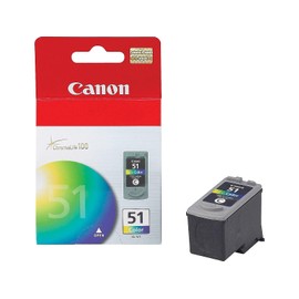 Canon CL51 (0618B002) Color Combo Ink Cartridge in Retail Packaging