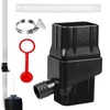Rain Diverter - Rain Barrel Diverter Kit,Eco-Friendly Complete Filtration Valve