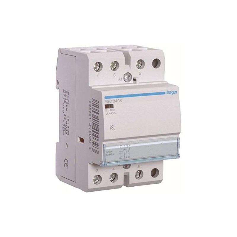 Hager Elektroinstallation – RELAY POWER (50/60 Hz)