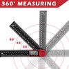 Digital Angle Finder Ruler with LCD Display, 200mm/7 Inch Digital
