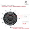 SACOSDING Mens Watches,Magnetic Suspension Analog Quartz Watch for Men,Classic Roman