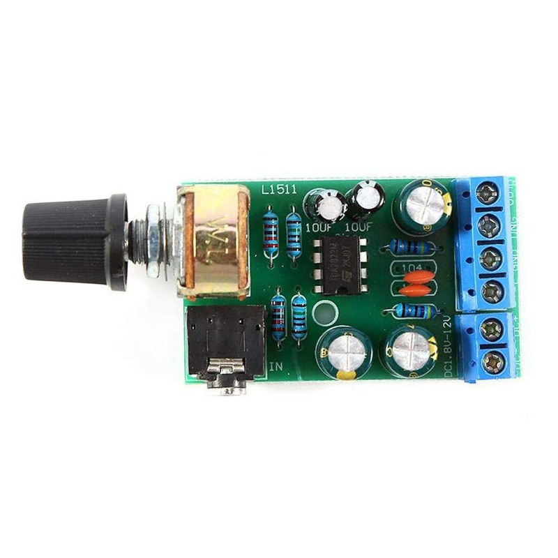 Youmile 2pcs Audio Amplifier Module DC 1.8-12V TDA2822M 2.0 Channel