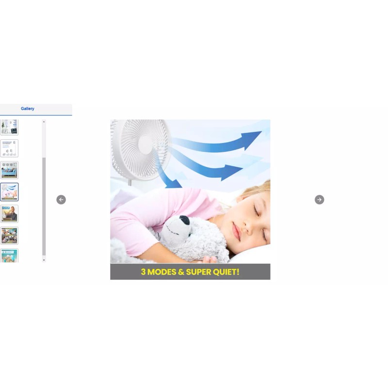 My Foldaway 2-in-1 Unique Foldable and Portable Rechargeable Floor and