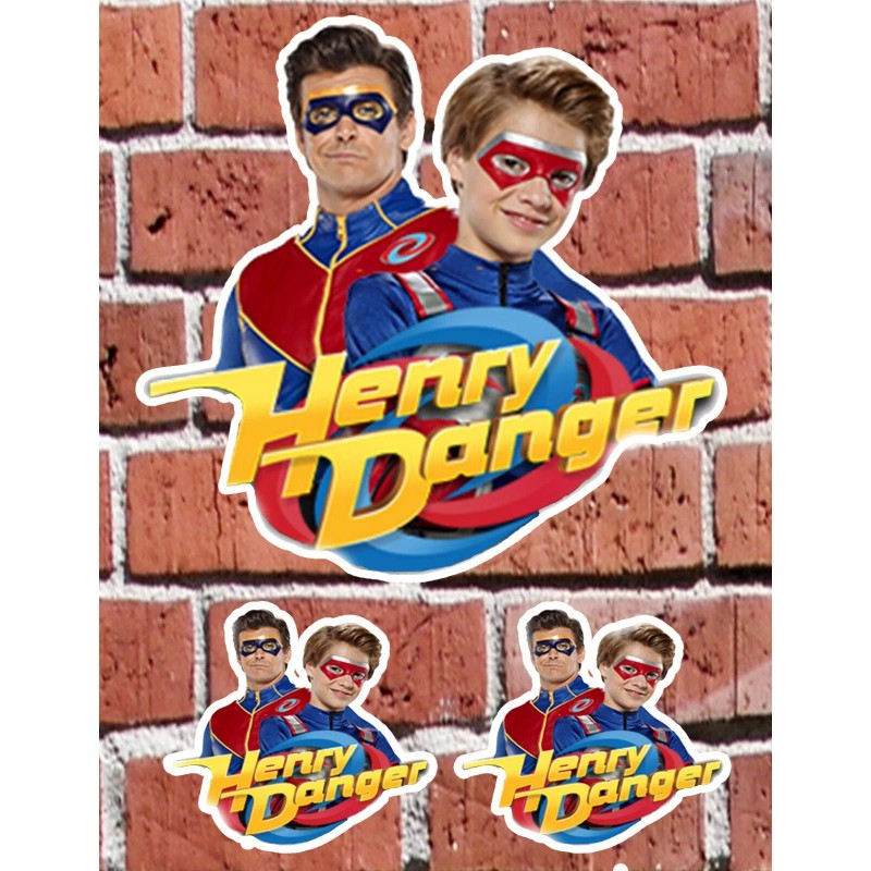 Unbranded HENRY DANGER & CAPTAIN MAN - 7" and 3"