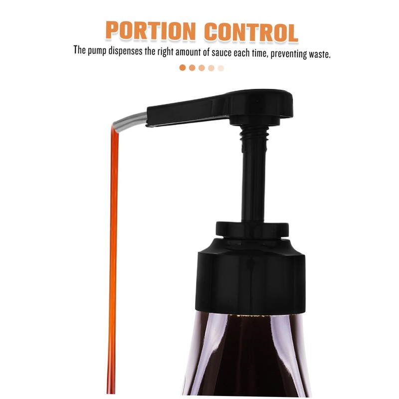 iplusmile Oyster Sauce Dispenser Pump Versatile Condiment Bottle for Multiple