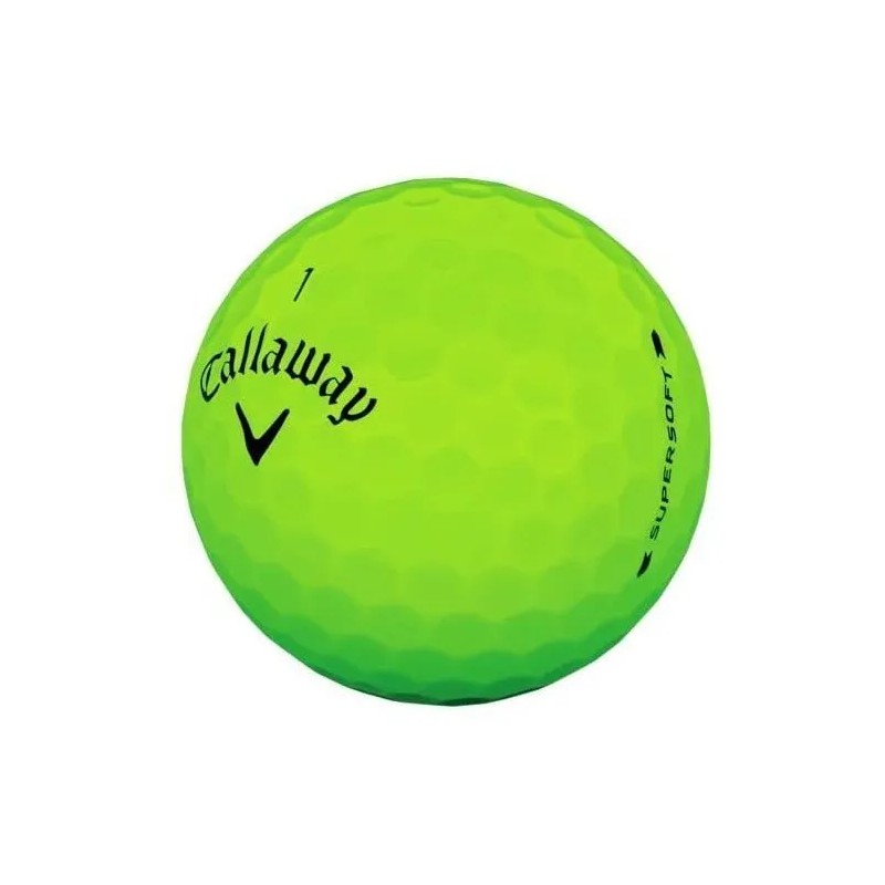 Pelotas De Golf Callaway Golf Supersoft Matte Green