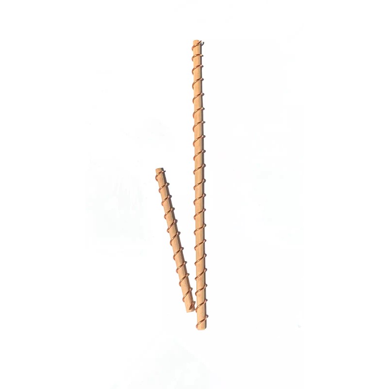 CedarMountainWorks 5-Pack Copper Cedar Electroculture Coils – Garden Antennas for