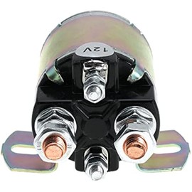 12V Starter Solenoid for Yamaha G2 G8 G9 G11 G14 G16 G20 Gas Golf Cart 1985-2002 4 Terminal Solenoid Replaces JF2-H1950-00 JR3-H1950-00 J38-81950-01