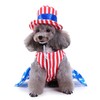 4th of July Dog Dress, Uncle Sam Costume for Pets,