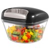 Manual Food Processor Vegetable Chopper, Geedel Pull Chopper with String,