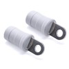 2PCS Boat canopy end plug bimini sprayhood fitting 19mm