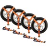 VEVOR Car Tie Down Straps Kit, Lasso Style 2" x