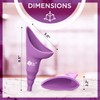 VEE® Female Urinal |Travel Urination Device & Pee Funnel for