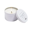 Hillhouse Naturals Scented Candle - White Candle Tin - 100%