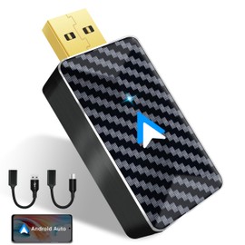 Android Car Wireless Adapter, Convert Wired Android Car to Wireless, Wireless Android Car Adapter for Cars with Wired Android Car & Android Phone, 5GHz WiFi, USB C/A, Mini and Stable